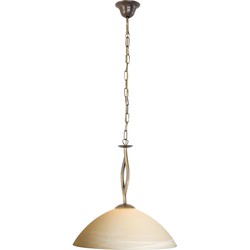 Steinhauer hanglamp Capri - brons - metaal - 45 cm - E27 fitting - 6839BR