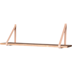 Thomas houten wandplank naturel - 80 x 20 cm