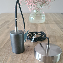 Broste Copenhagen - Hanglamp Gerd metallic Kneusje