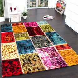 Laagpolig Vloerkleed - Cantera - Multi - 80x150 cm