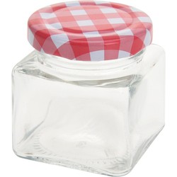 8x Jam potje met draaideksel 75 ml - Weckpotten