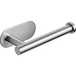 XIVADA Toiletrolhouder Nino - Rvs - Zelfklevend - Zilver