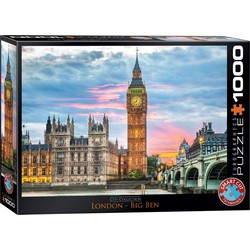 Eurographics Eurographics puzzel London Big Ben - 1000 stukjes