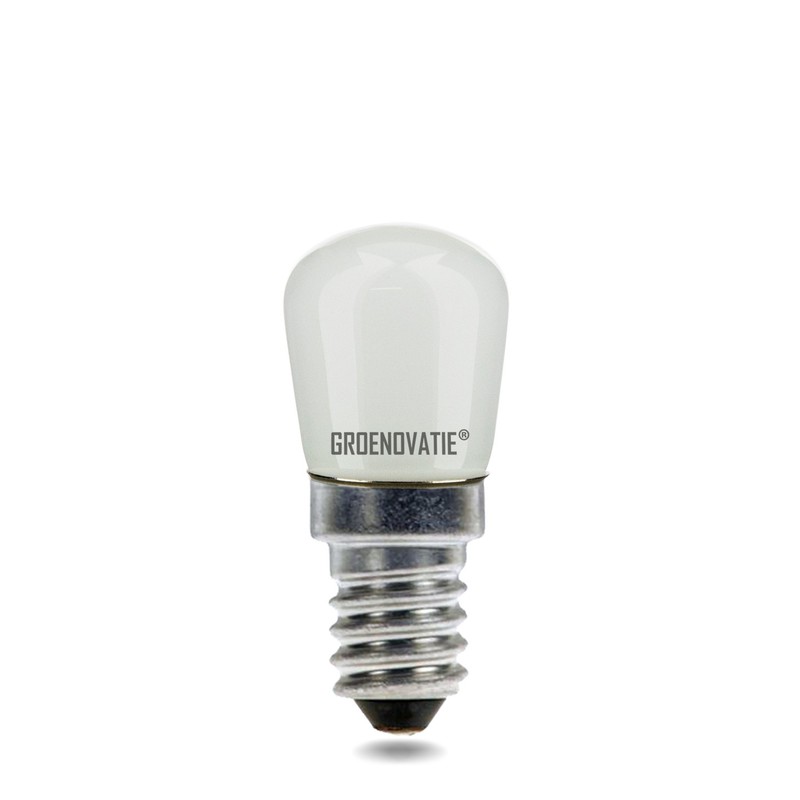 Groenovatie E14 LED Koelkastlamp T22 2W Koel Wit - 
