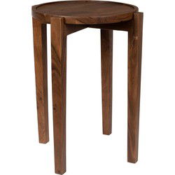 Dutchbone Shane Bijzettafel Rond 40 cm Acaciahout