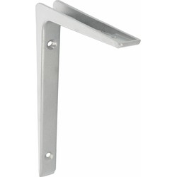 AMIG Plankdrager/planksteun - aluminium - gelakt zilvergrijs - H150 x B100 mm - Plankdragers