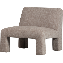 WOOOD Lavid Fauteuil - Polyester - Naturel - 73x74x84