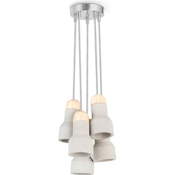 Home sweet home hanglamp Tough bundle Ø 25 cm - grijs