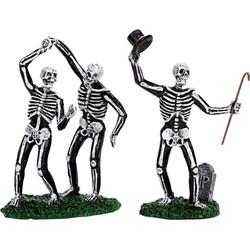Weihnachtsfigur Dancing skeletons set of 2 - LEMAX