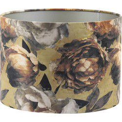 Light & Living - kap - Rosa Victoria - brons - textiel - Ø 30cm - E27 - 2230817
