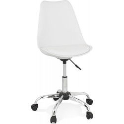 MONKY bureaustoel 58x58x81 cm Wit