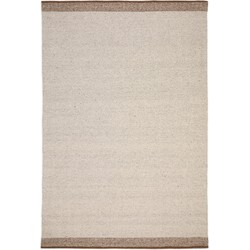 Kave Home - Nifelia jacquard wollen vloerkleed beige 160 x 230 cm