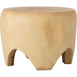 MUST Living Coffee table Puro large,35xØ49 cm, suar wood