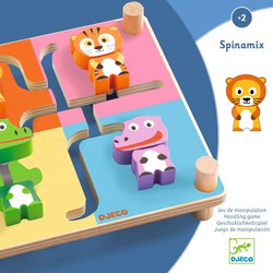 Djeco Djeco houten pedagogisch spel Spinamix