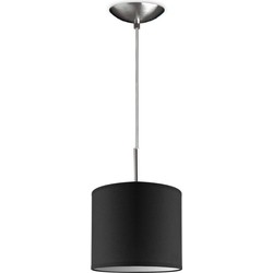 hanglamp tube deluxe bling Ø 20 cm - zwart