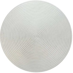 Unique Living - Placemat Thora 38cm Ø Silver