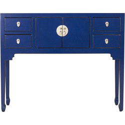 Fine Asianliving Chinese Sidetable Blauw Midnight Blue - Orientique