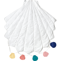 Beliani KADMEA - Kinderspeelkleed-Wit-Katoen