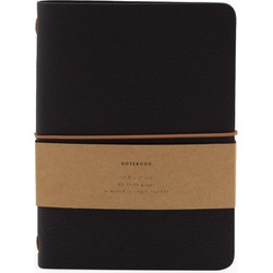 Monk and Anna notitieboek zwart (14,8 centimeter x 21 centimeter)