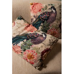 PTMD Sierkussen Loralee - 60x3x40 cm - Katoen - Groen