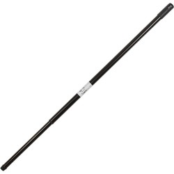 Metalen universele telescoopsteel zwart 80-130 cm - Telescoopstelen