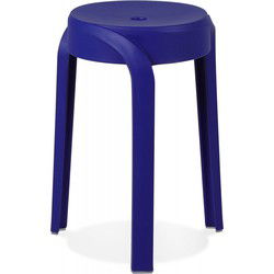 POMPA lage kruk 35x355x45 cm Blauw