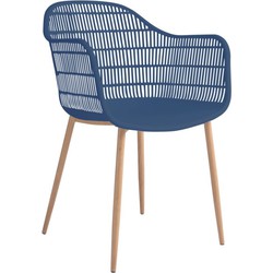 Tamy - Set van 2 stoelen - Blauw