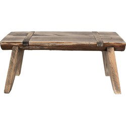 Clayre & Eef Plantentafel Bruin Hout
