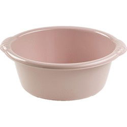 Plasticforte teiltje/afwasbak rond - 10 liter - taupe - kunststof - Afwasbak