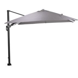 Garden Impressions Hawaii zweefparasol Lumen LED 300x300 cm - zand