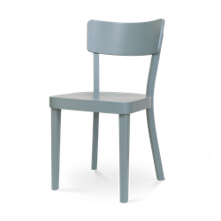 Fergus houten eetkamerstoel blauw