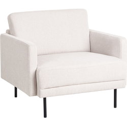 Beliani BREDA - Fauteuil-Beige-Polyester