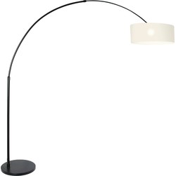 Steinhauer vloerlamp Sparkled light - zwart - metaal - 9832ZW