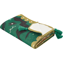 Beliani TUZIANI - Picknickkleed-Groen-Polyester