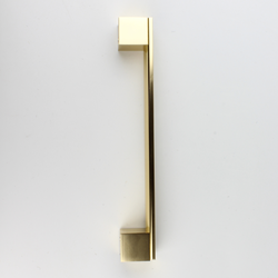 Deurgreep Hennie - messing - 160 mm - Industrieel - Handgreep - Kastgreep - Ladegreep