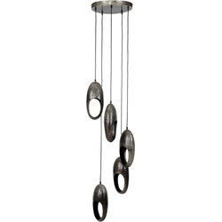 AnLi Style Hanglamp 5L open oog getrapt