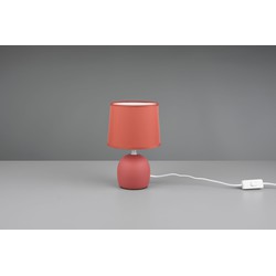 Moderne Tafellamp  Malu - Kunststof - Oranje