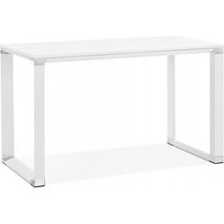 Klein recht bureau XLINE design 140x70x74 cm Wit