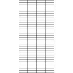 Tolhuijs Fency Rack 80x160 cm - Black