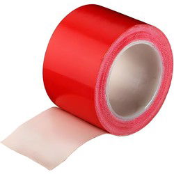 Watervast textband 38mmx4m rood