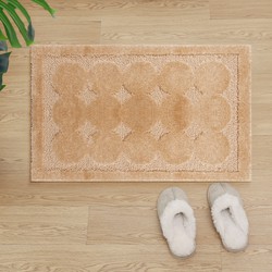 Badmat Antislip - Douchemat Toiletmat Wasbaar Waterabsorberend - Beige- 60x120CM