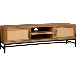 Tower living Carini TV stand 2 drs. 160x40x50