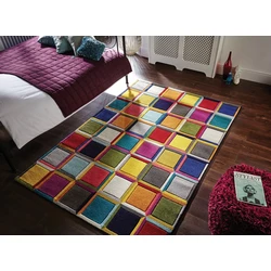 Kleurrijk vloerkleed - Waltz Multi - 120 X 170 CM