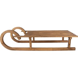 Clayre & Eef Decoratie Slee 100x37x27 cm Bruin Hout