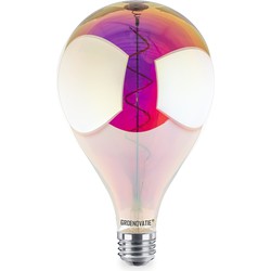 Groenovatie E27 LED Filament XL A165 Metallic Lamp 6W Warm Wit Dimbaar