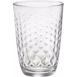 Bormioli Rocco Drinkglazen Glit - 12x stuks - glas - 390 ml - Drinkglazen