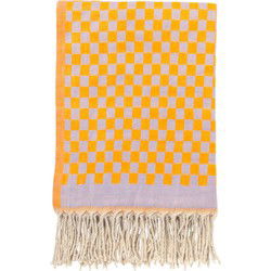 Dutch Decor CRISTAL - Plaid 130x170 cm - Orchide Ice - paars en geel - Dutch Decor