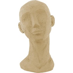 Ornament Face Art - Zandbruin - 17,5x15,5x28,4cm