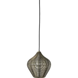 Light & Living - hanglamp - Alvaro - brons - metaal - draadlamp - E27 - 2947818