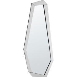 CHANU - Wandspiegel - Zilver - Hout